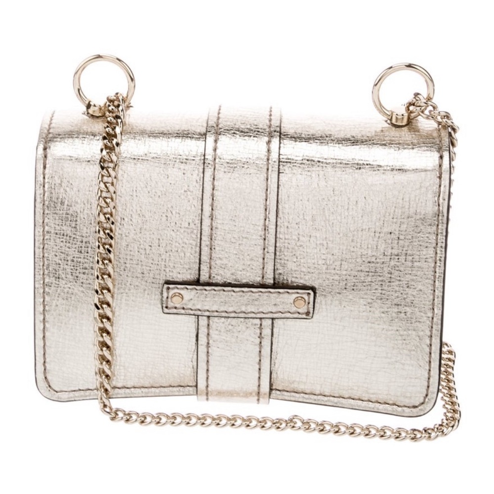 Chloe Aby Mini Crossbody Handbag Gold - Picture 10 of 13